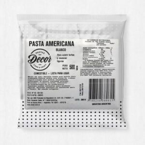 PASTA AMERICANA BLANCO DECOR CAKE PACK 20X500G