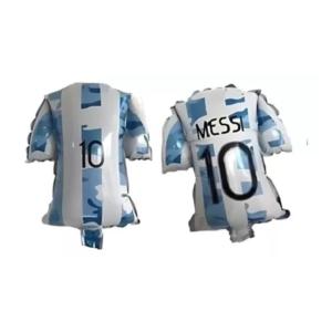 GLOBO MYLAR CAMISETA MESSI 34X30CM
