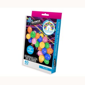 GUIRNALDA GLOBOS ARG GBOX C/CINTA ORGANICA