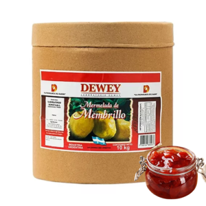 MERMELADA MEMBRILLO DEWEY X10KG POTE
