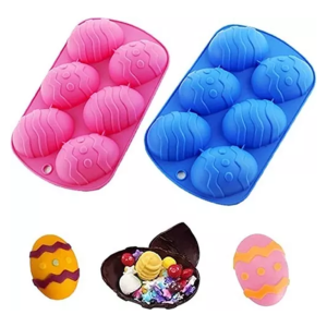 MOLDE SILICONA 6 HUEVOS DECORADOS LWC