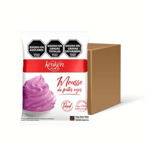 MOUSSE FRUTILLA KEUKEN X500G