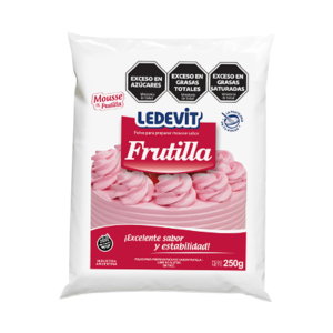MOUSSE FRUTILLA LEDEVIT X250G PAQ