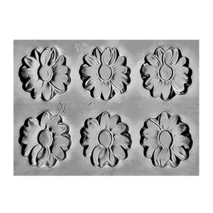 PLACA MOLDEO CODIGO A 248 FLORES PLASTICHOK