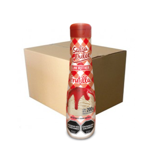 SALSA FRUTILLA LHERITIER CAJA 6X200G