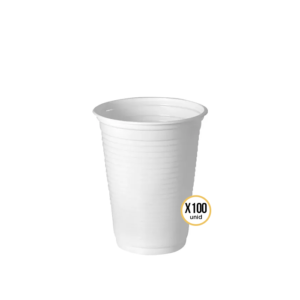 VASO PLASTICO 70CC BLANCO X10U KRIS