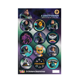 PLANCHA AUTOADHESIVOS BUZZ LIGHTYEAR X2U COT