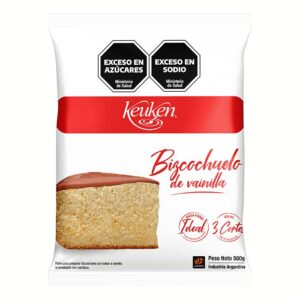 PREMEZCLA BIZCOCHUELO VAINILLA KEUKEN X500G