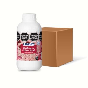 CREMA FRUTILLA LEDEVIT CAJA 6X1KG (REFRIGERADA)