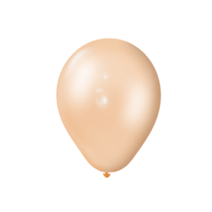 GLOBO LATEX 5" PERLADO SALMON GLOBOX X50U