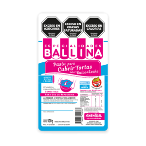 PASTA PARA CUBRIR CELESTE BALLINA X500G