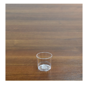 VASO PLASTICO 100 CRISTAL X1U BO