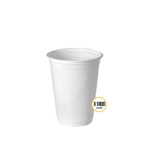VASO PLASTICO 70CC BLANCO CAJA X1800U KRIS