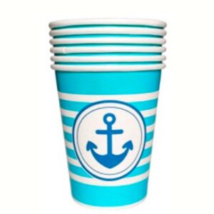 VASO POLIP CELESTE PARTYSX6 DVA094