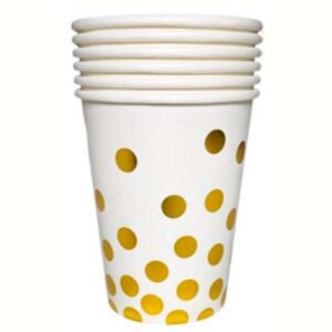 VASO POLIP LUNAR ORO PARTYSX6 DVA053