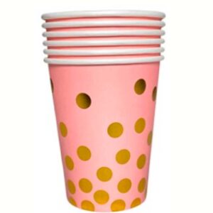 VASO POLIP ROSA LUNAR PARTYSX6 DVA051