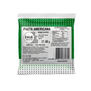 PASTA AMERICANA VERDE CESPED DECOR CAKE X500G