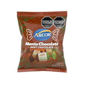 CARAMELO MENTA Y CHOCOLATE ARCOR X140G