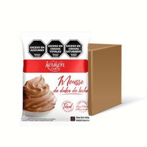 MOUSSE DULCE DE LECHE KEUKEN CAJA 12X500G