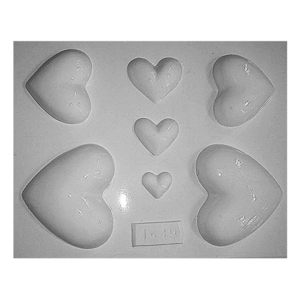 PLACA MOLDEO CORAZONES COD A 1449 PK