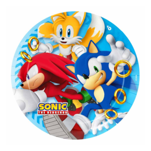 PLATO DE CARTON SONIC OTERO X8