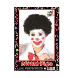 PELUCA PAYASO NEGRO PARTYS