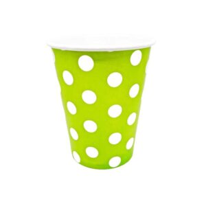 VASO POLIP MZNA LUN BCO SX X10 240CC