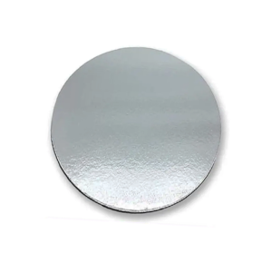 DISCO CARTON 32CM PLATA CF