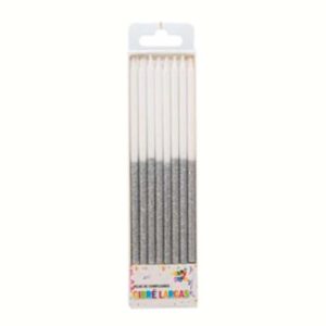 VELA LARGA GIBRE PLATA X16U PARTYS